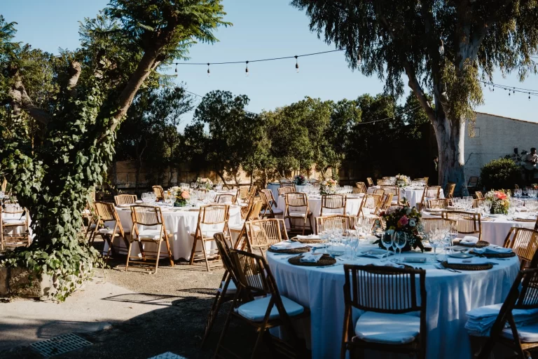 Susanne and Mauro wedding Mallorca pastel spring table decor