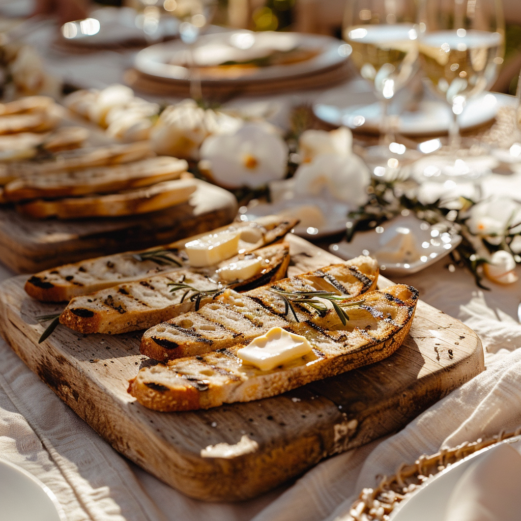 Caprese skewers with cherry tomatoes, mozzarella and fresh basil